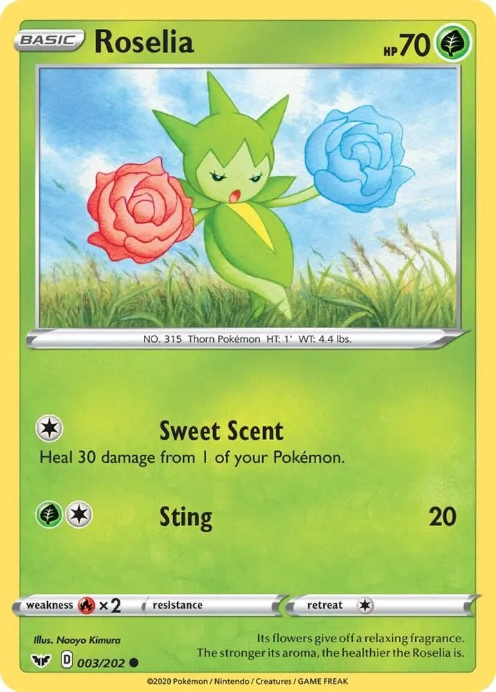 Rosélia from SWSH01: Sword & Shield Base Set - Pokemon
