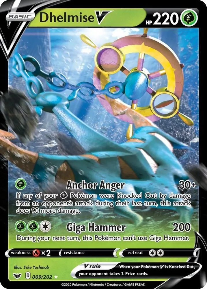 Sinistrail V — SWSH01: Sword & Shield Base Set — Pokémon