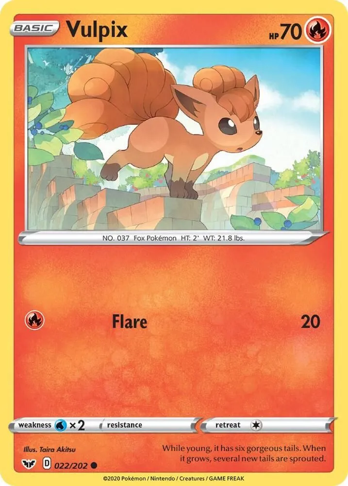 Goupix — SWSH01: Sword & Shield Base Set — Pokémon