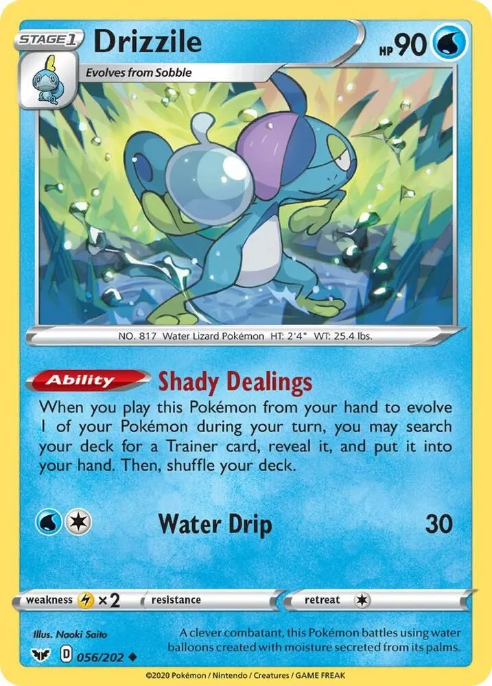 Drizzile — SWSH01: Sword & Shield Base Set — Pokemon