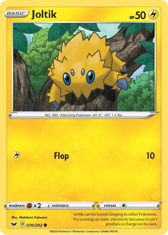 Joltik — SWSH01: Sword & Shield Base Set — Pokémon