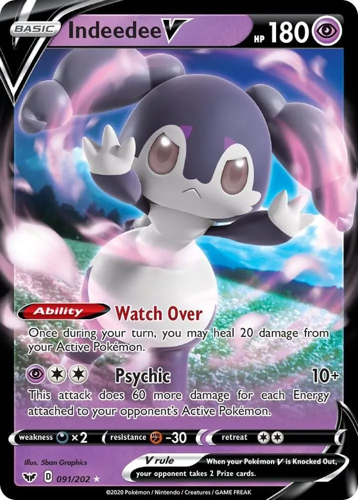 Wimessir V — SWSH01: Sword & Shield Base Set — Pokémon