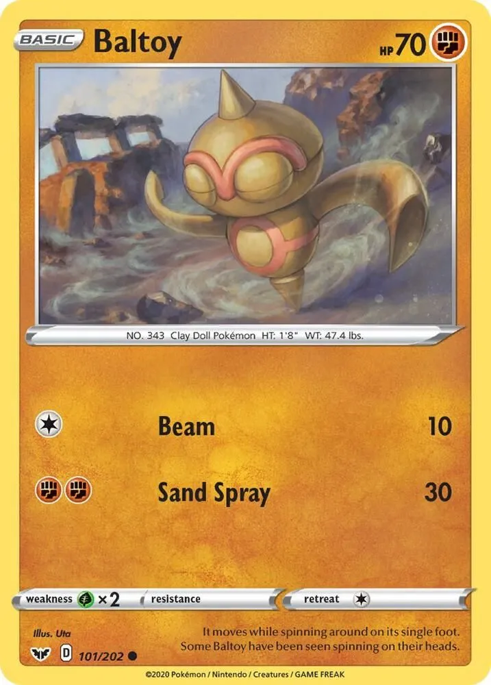 Baltoy — SWSH01: Sword & Shield Base Set — Pokemon