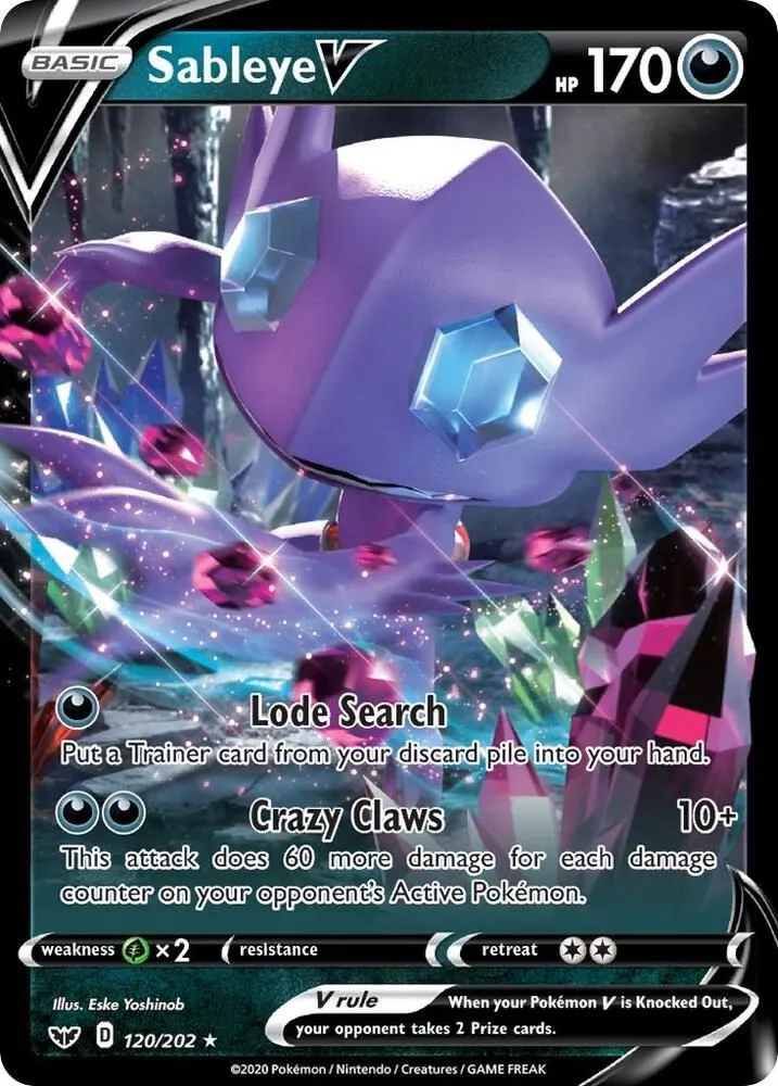 Ténéfix V — SWSH01: Sword & Shield Base Set — Pokémon