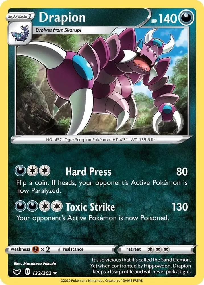 Drascore — SWSH01: Sword & Shield Base Set — Pokémon