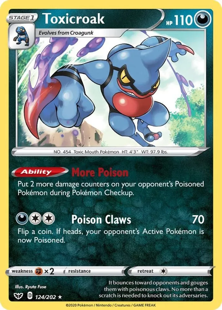 Coatox — SWSH01: Sword & Shield Base Set — Pokémon