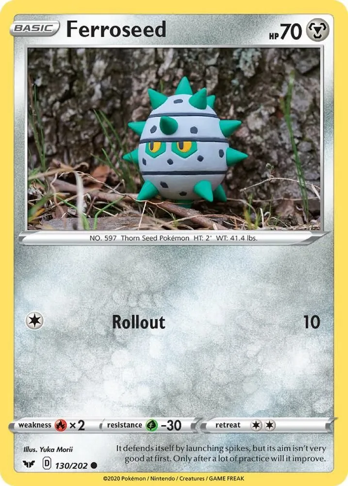 Ferroseed — SWSH01: Sword & Shield Base Set — Pokemon