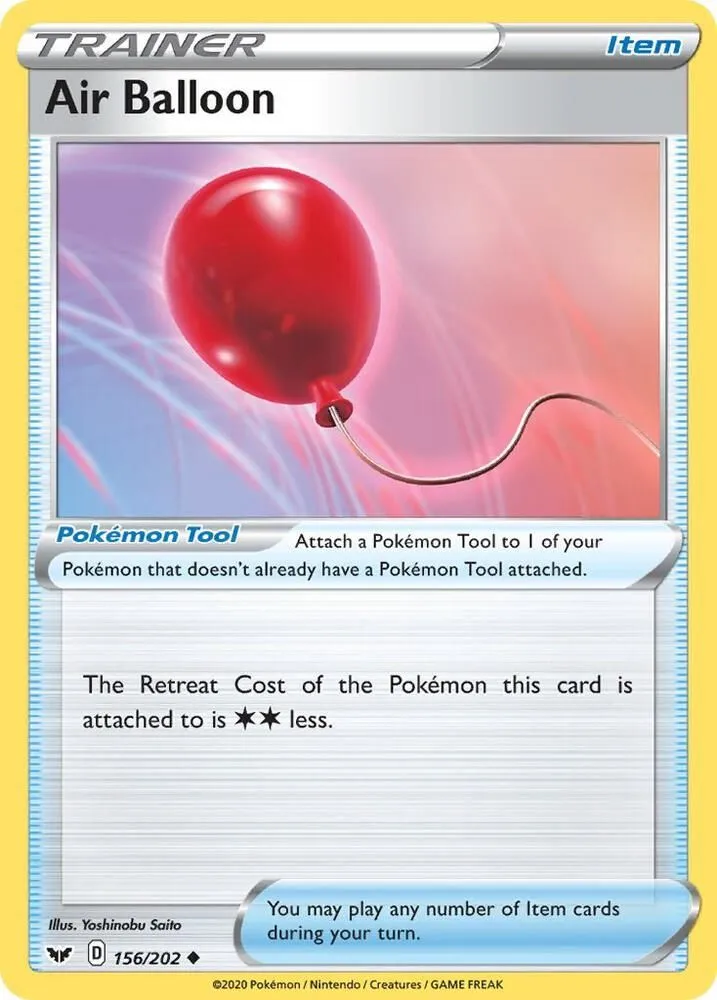 Air Balloon — SWSH01: Sword & Shield Base Set — Pokémon