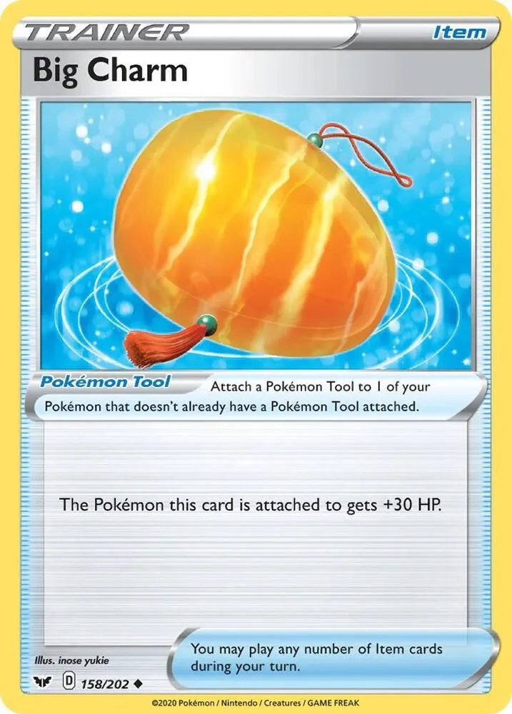 Big Charm — SWSH01: Sword & Shield Base Set — Pokémon