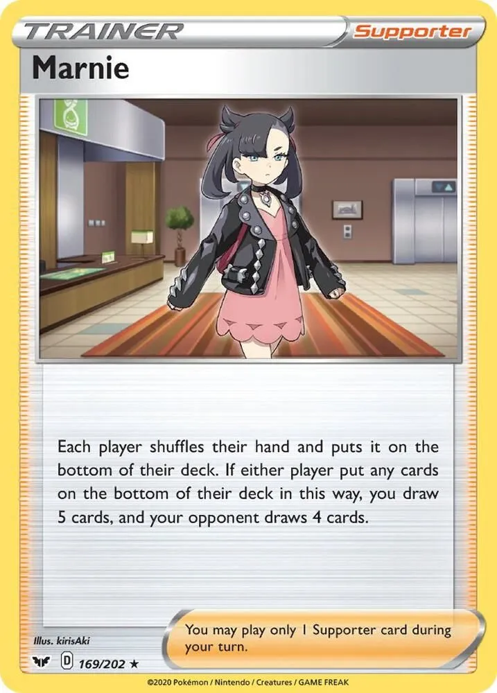 Marnie — SWSH01: Sword & Shield Base Set — Pokémon