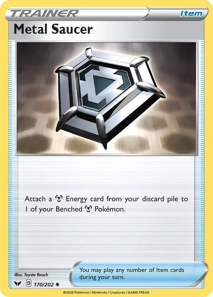 Metal Saucer — SWSH01: Sword & Shield Base Set — Pokémon