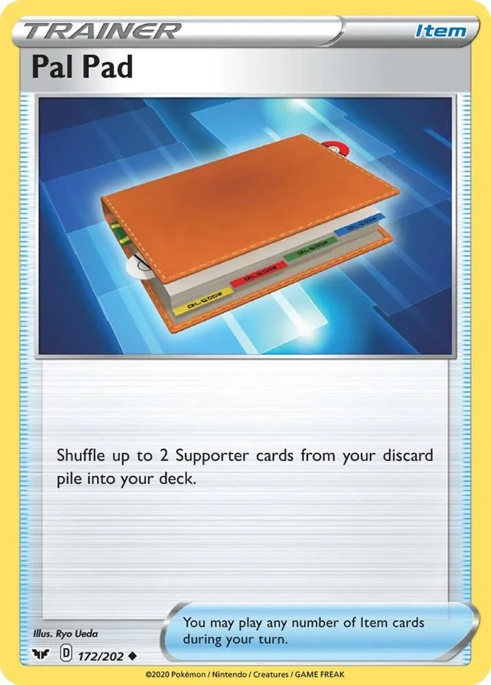 Pal Pad — SWSH01: Sword & Shield Base Set — Pokémon