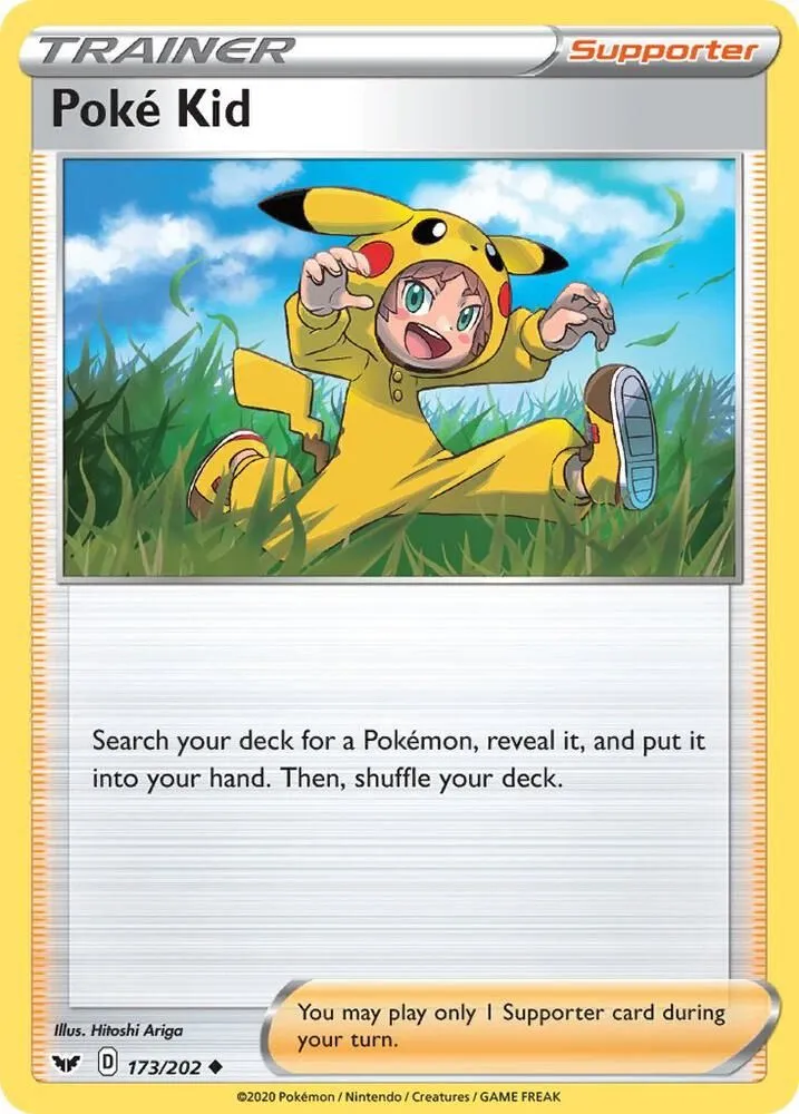 Poke Kid — SWSH01: Sword & Shield Base Set — Pokémon