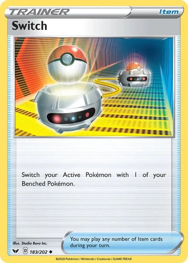 Switch — SWSH01: Sword & Shield Base Set — Pokémon