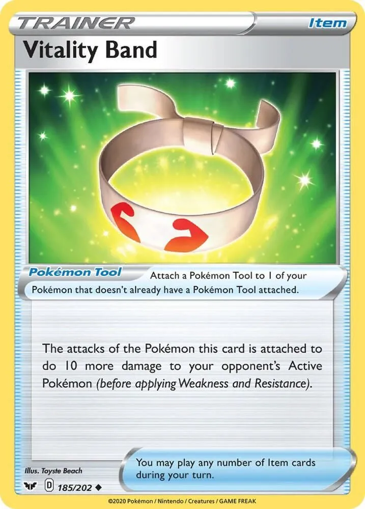 Bandeau Vitalité — SWSH01: Sword & Shield Base Set — Pokémon