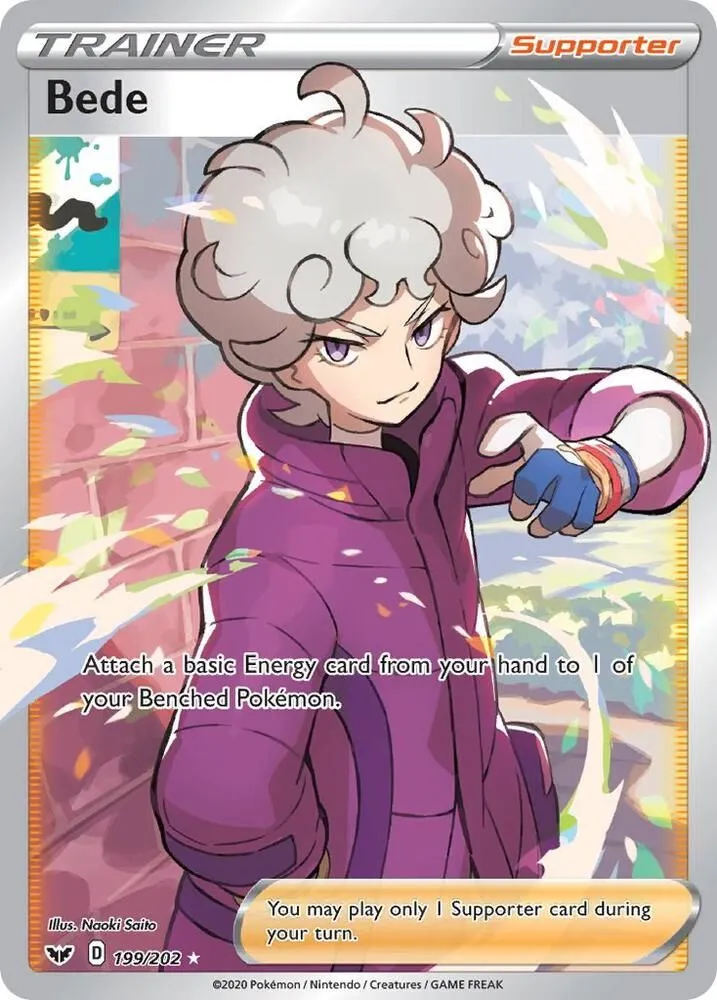 Bede — SWSH01: Sword & Shield Base Set — Pokémon