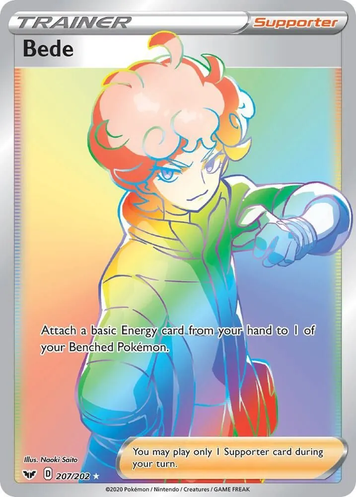 Bede — SWSH01: Sword & Shield Base Set — Pokemon