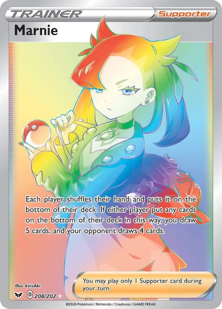 Marnie — SWSH01: Sword & Shield Base Set — Pokemon