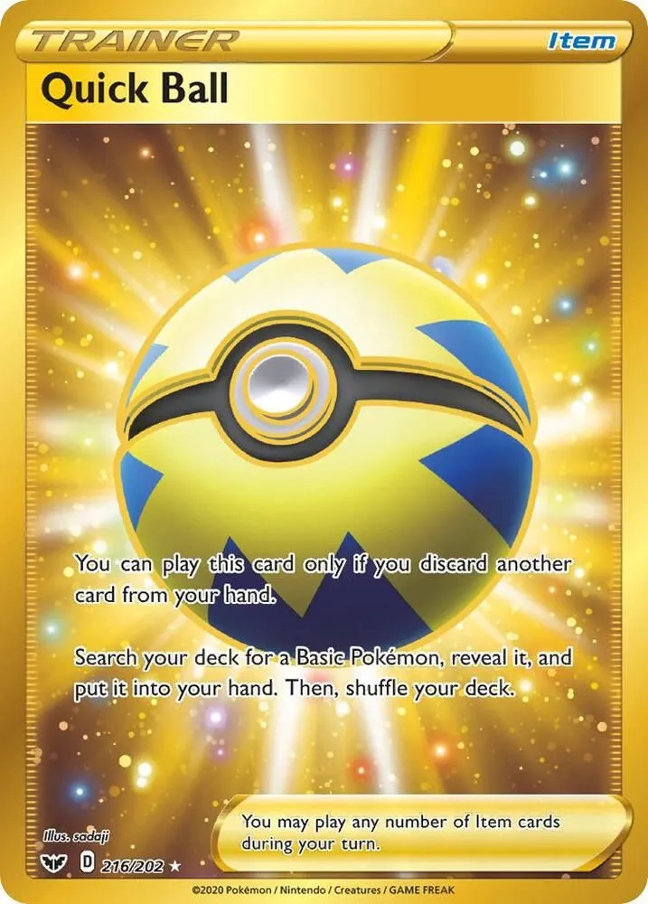 Quick Ball — SWSH01: Sword & Shield Base Set — Pokemon