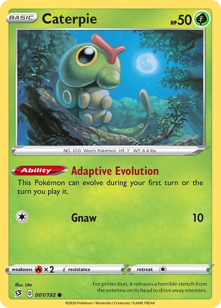 Caterpie — SWSH02: Rebel Clash — Pokémon