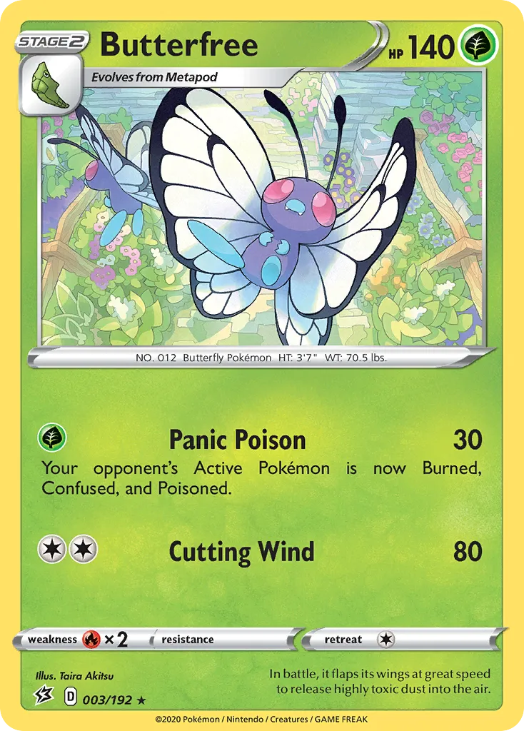 Butterfree — SWSH02: Rebel Clash — Pokemon