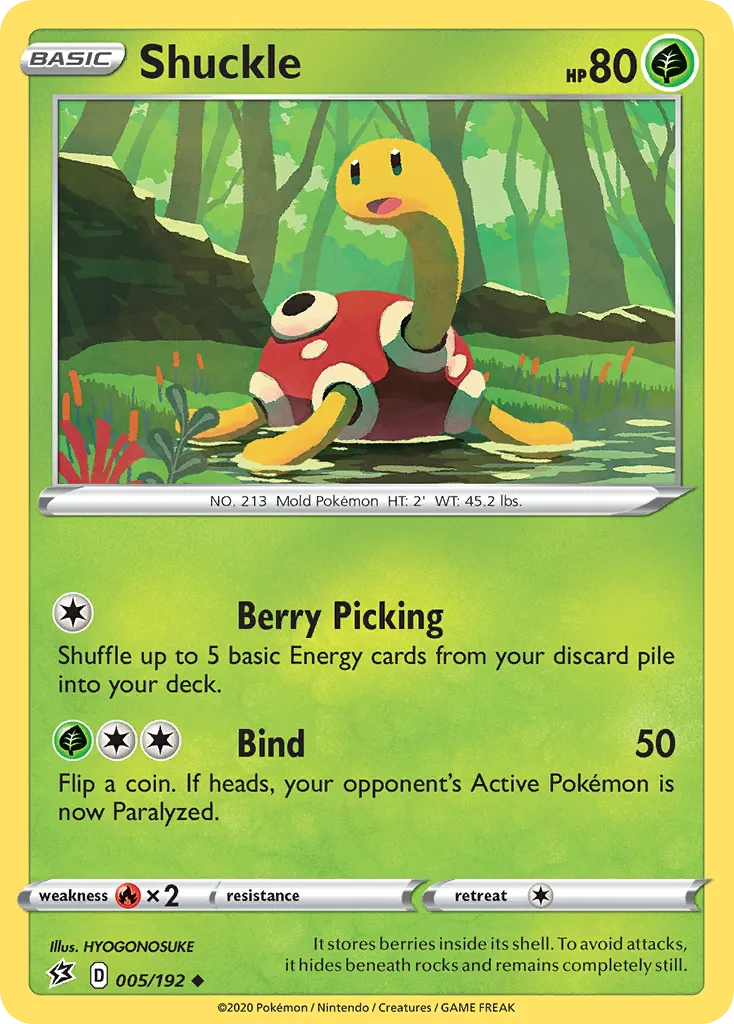 Shuckle — SWSH02: Rebel Clash — Pokémon