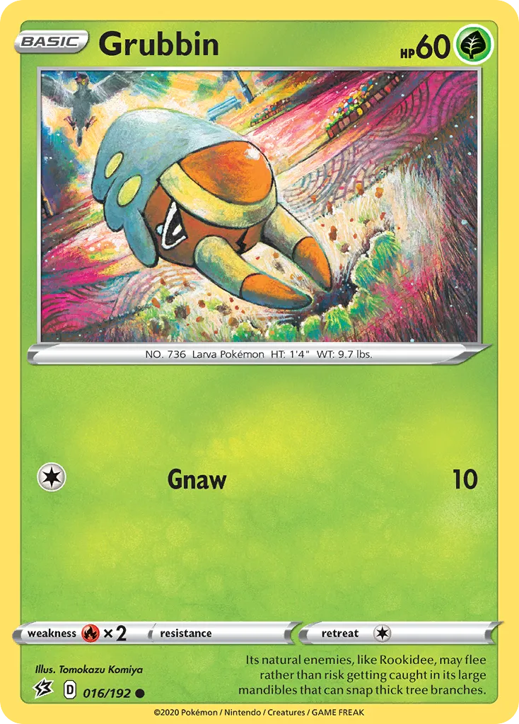 Grubbin — SWSH02: Rebel Clash — Pokemon