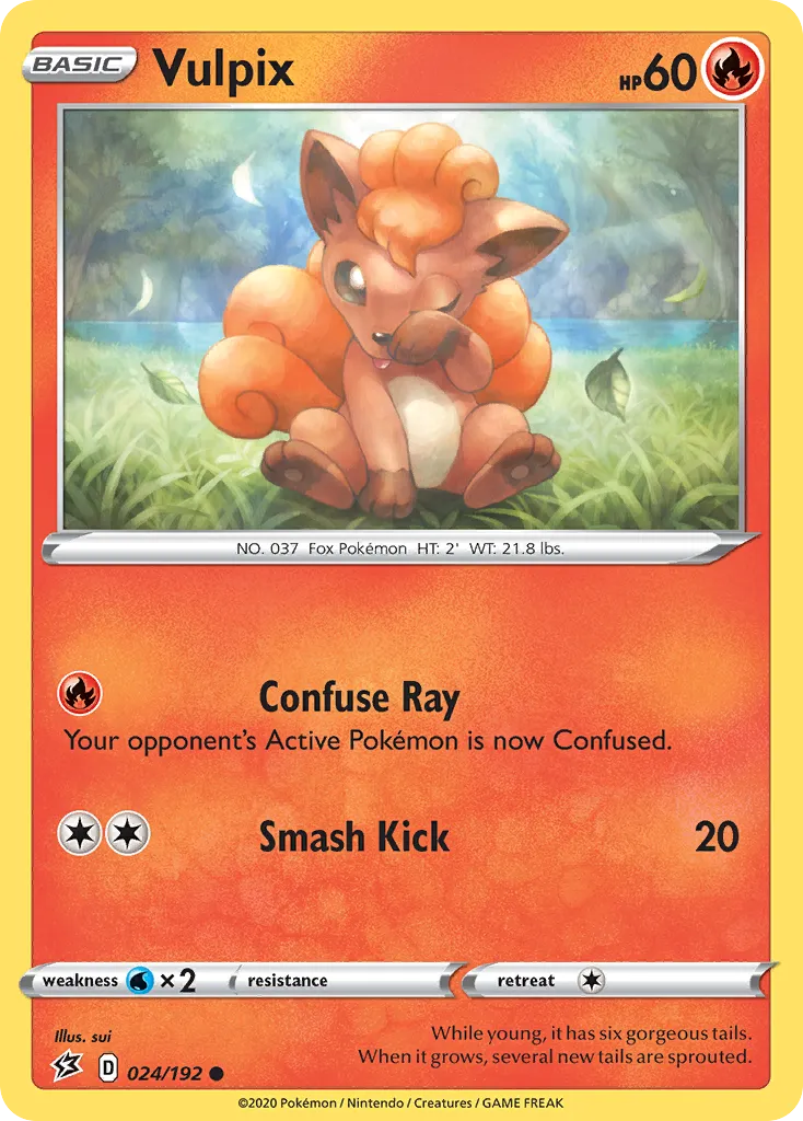 Vulpix — SWSH02: Rebel Clash — Pokémon
