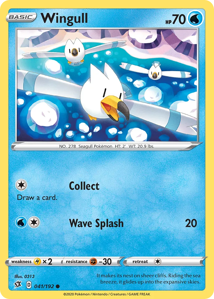 Wingull — SWSH02: Rebel Clash — Pokémon