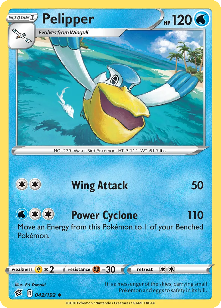 Pelipper — SWSH02: Rebel Clash — Pokemon