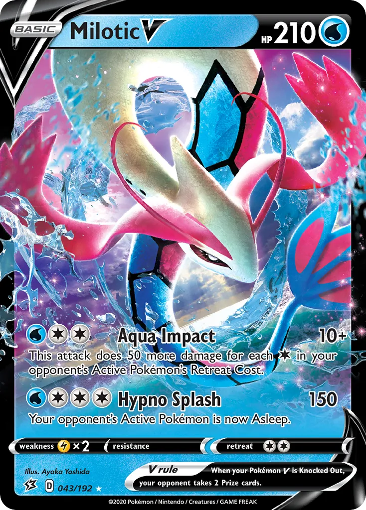 Milotic V — SWSH02: Rebel Clash — Pokémon