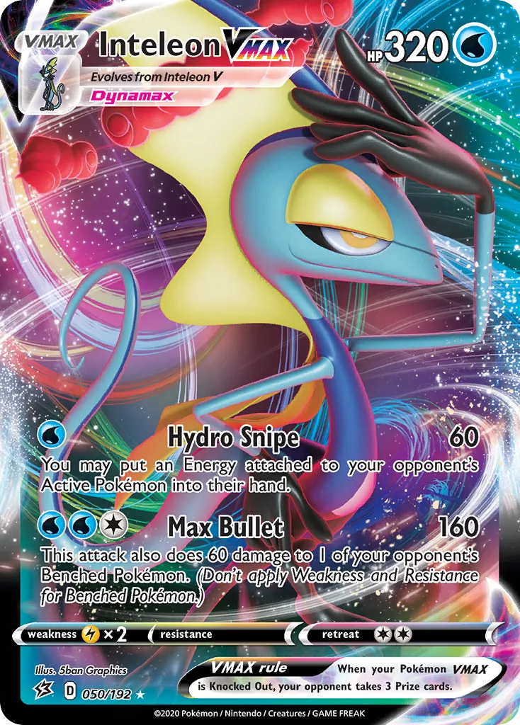 Inteleon VMAX — SWSH02: Rebel Clash — Pokémon