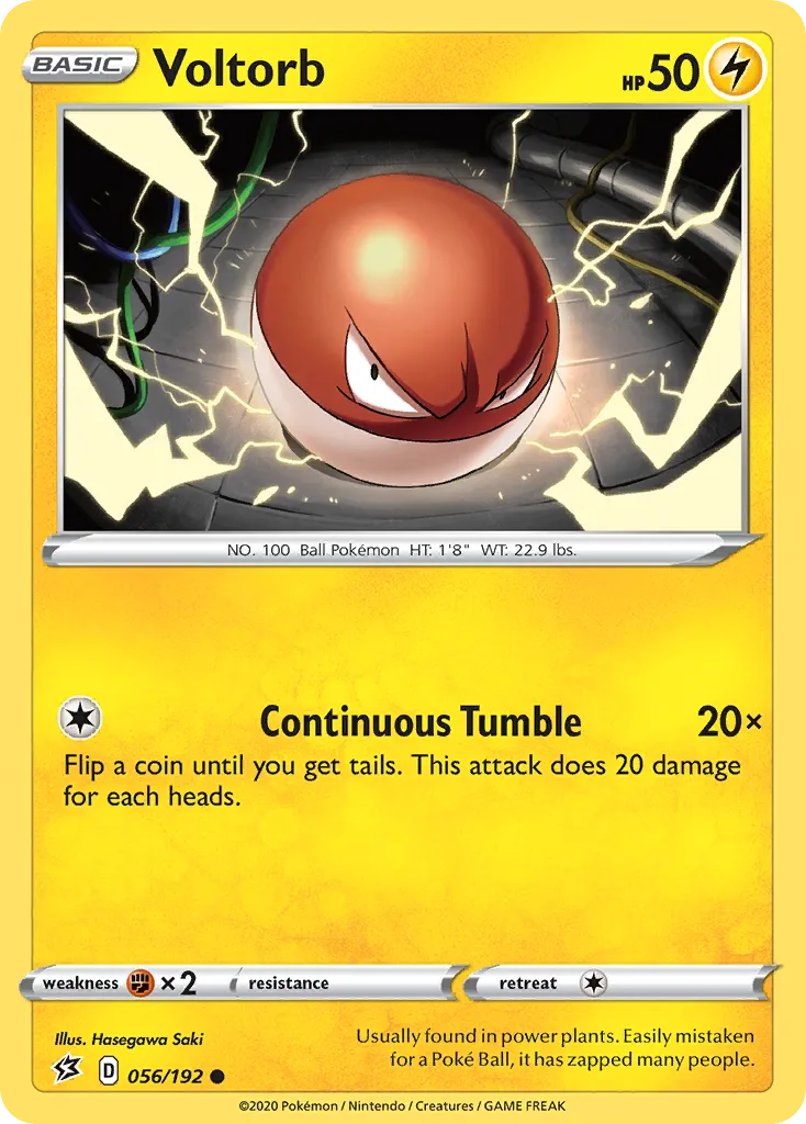 Voltorb — SWSH02: Rebel Clash — Pokémon
