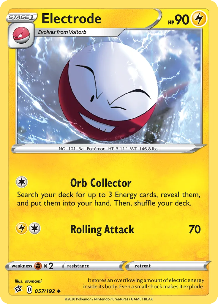 Electrode — SWSH02: Rebel Clash — Pokémon