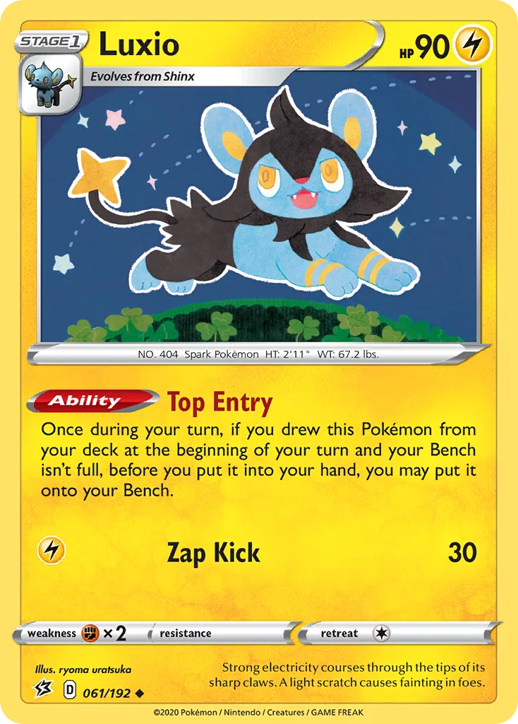 Luxio — SWSH02: Rebel Clash — Pokémon