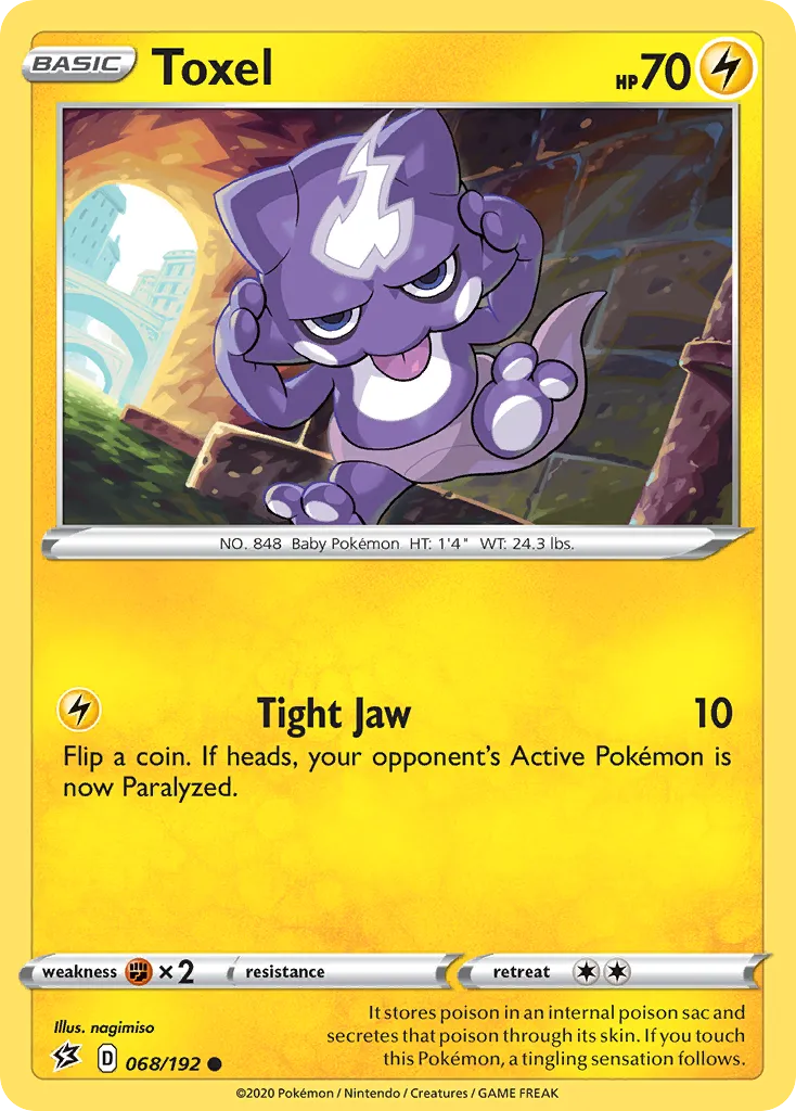 Toxel — SWSH02: Rebel Clash — Pokémon