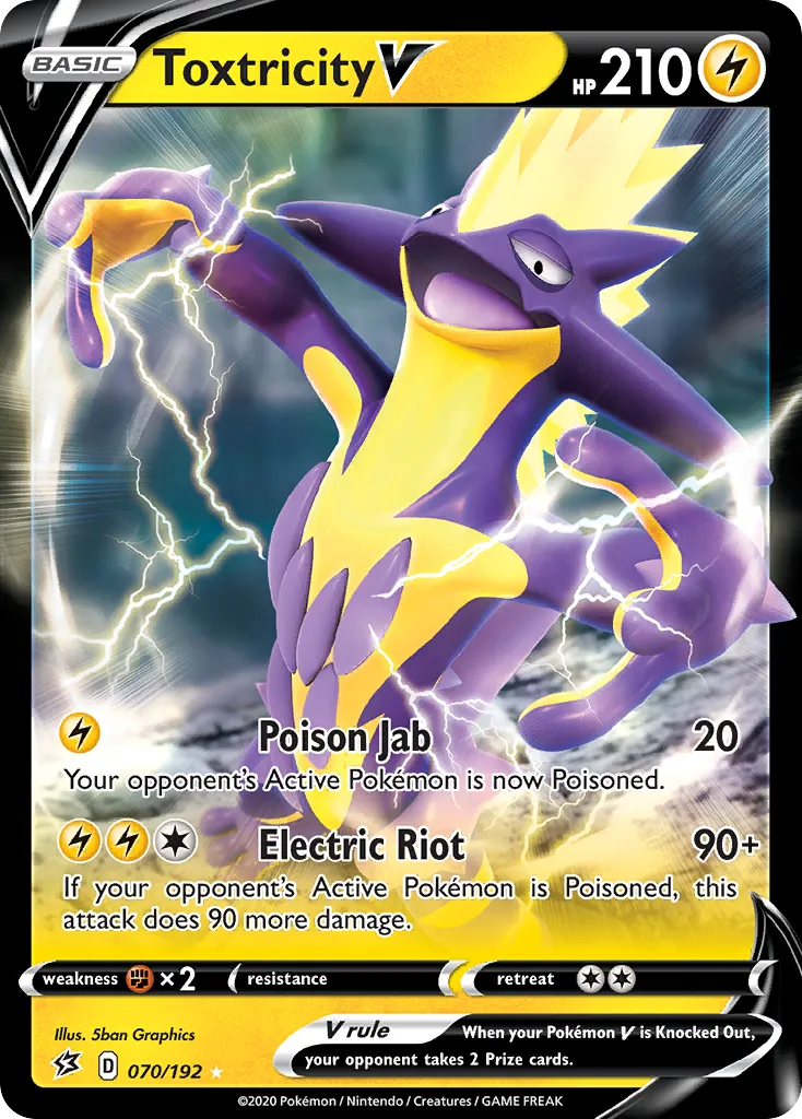 Toxtricity V — SWSH02: Rebel Clash — Pokemon