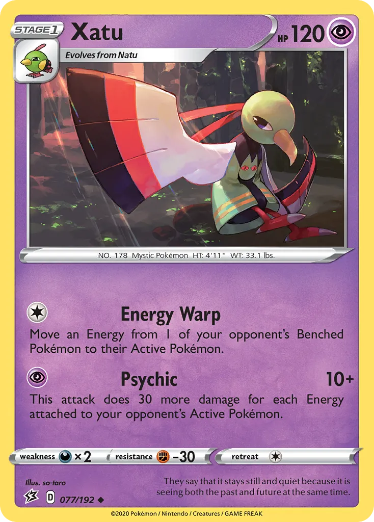 Xatu — SWSH02: Rebel Clash — Pokemon