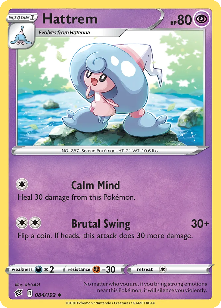 Hattrem — SWSH02: Rebel Clash — Pokémon