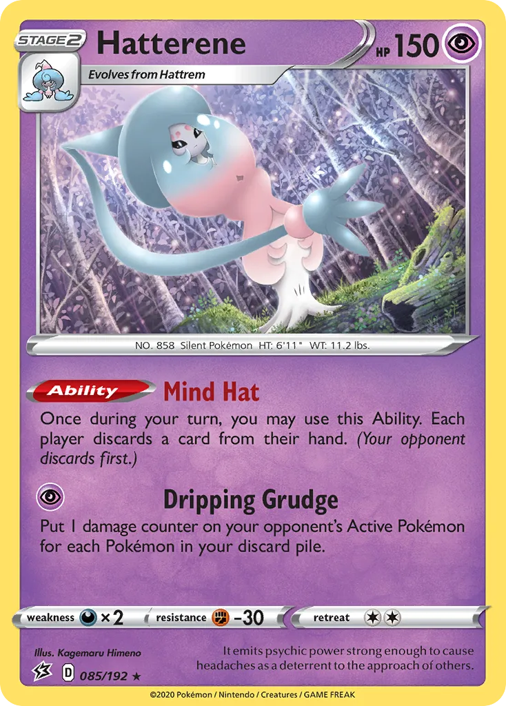 Hatterene — SWSH02: Rebel Clash — Pokémon