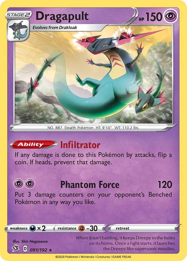 Dragapult — SWSH02: Rebel Clash — Pokemon