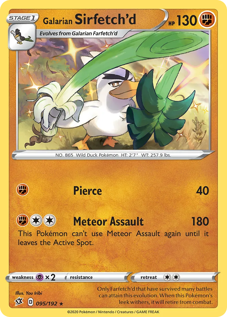 Galarian Sirfetch'd — SWSH02: Rebel Clash — Pokémon