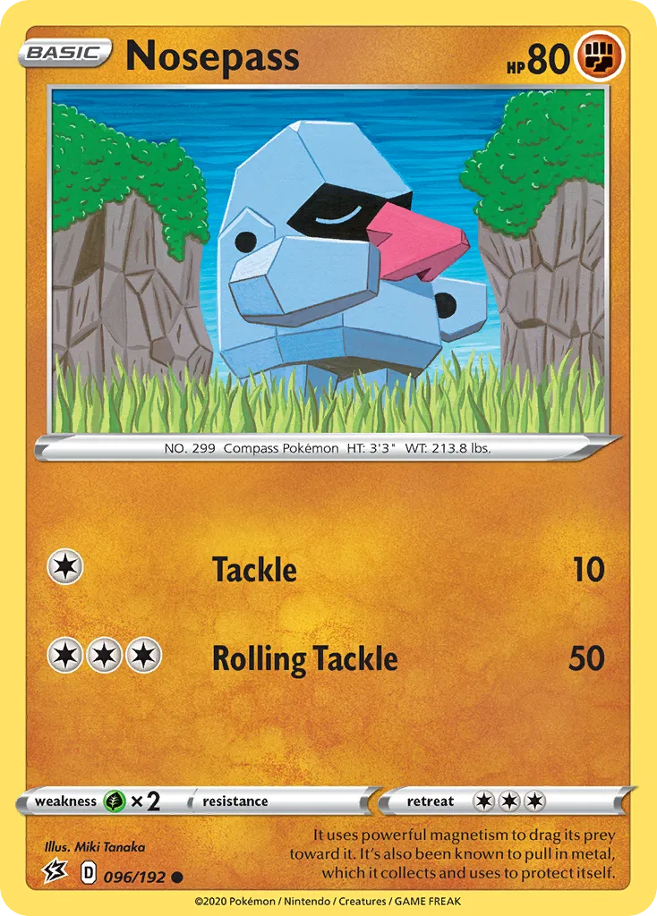 Nosepass — SWSH02: Rebel Clash — Pokémon