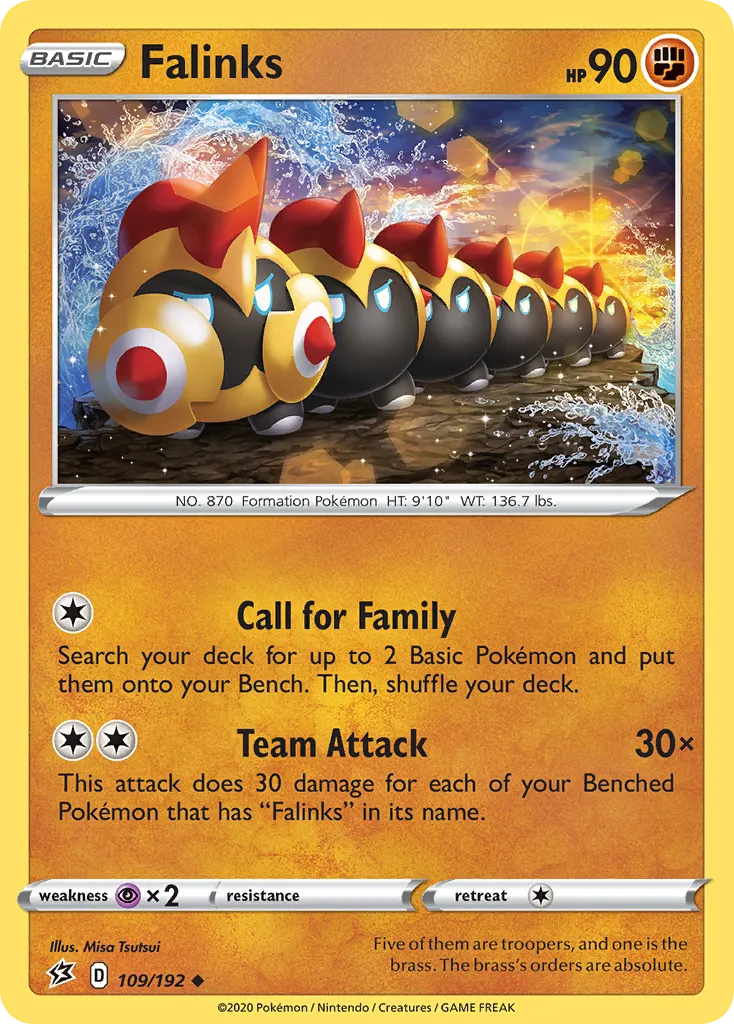 Falinks — SWSH02: Rebel Clash — Pokemon