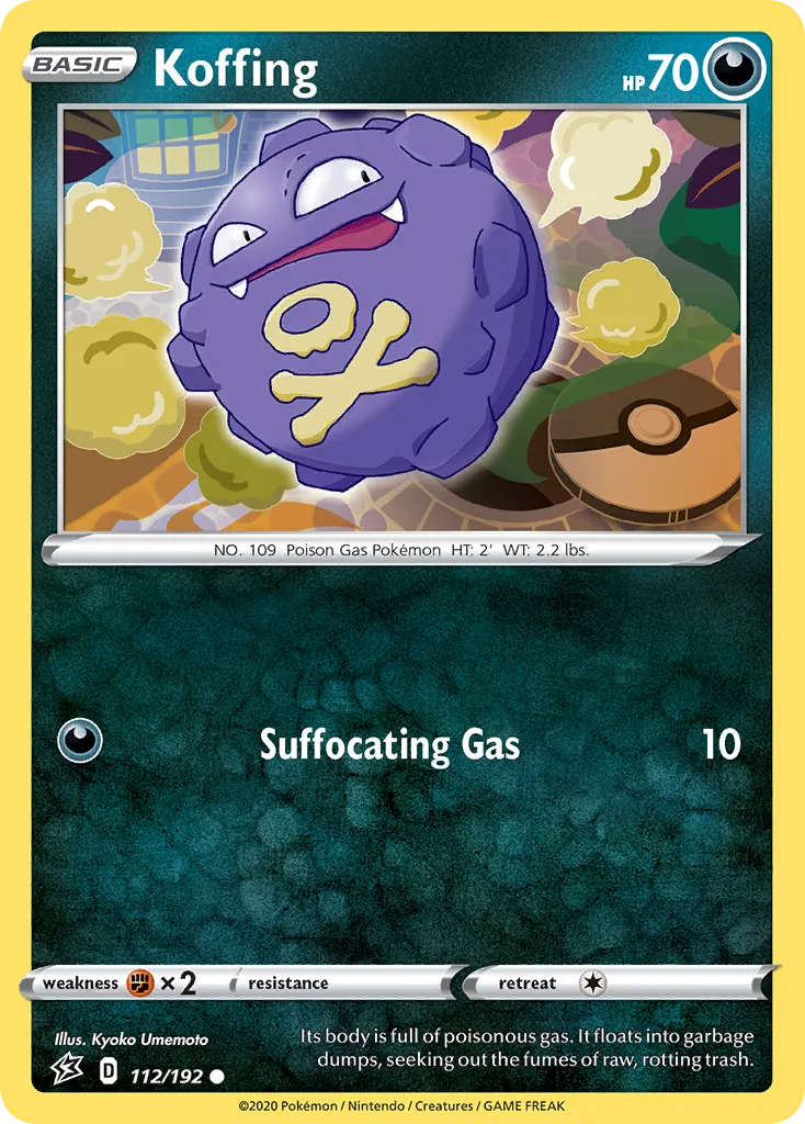 Koffing — SWSH02: Rebel Clash — Pokémon
