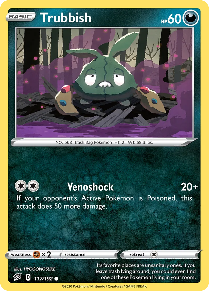 Trubbish — SWSH02: Rebel Clash — Pokemon