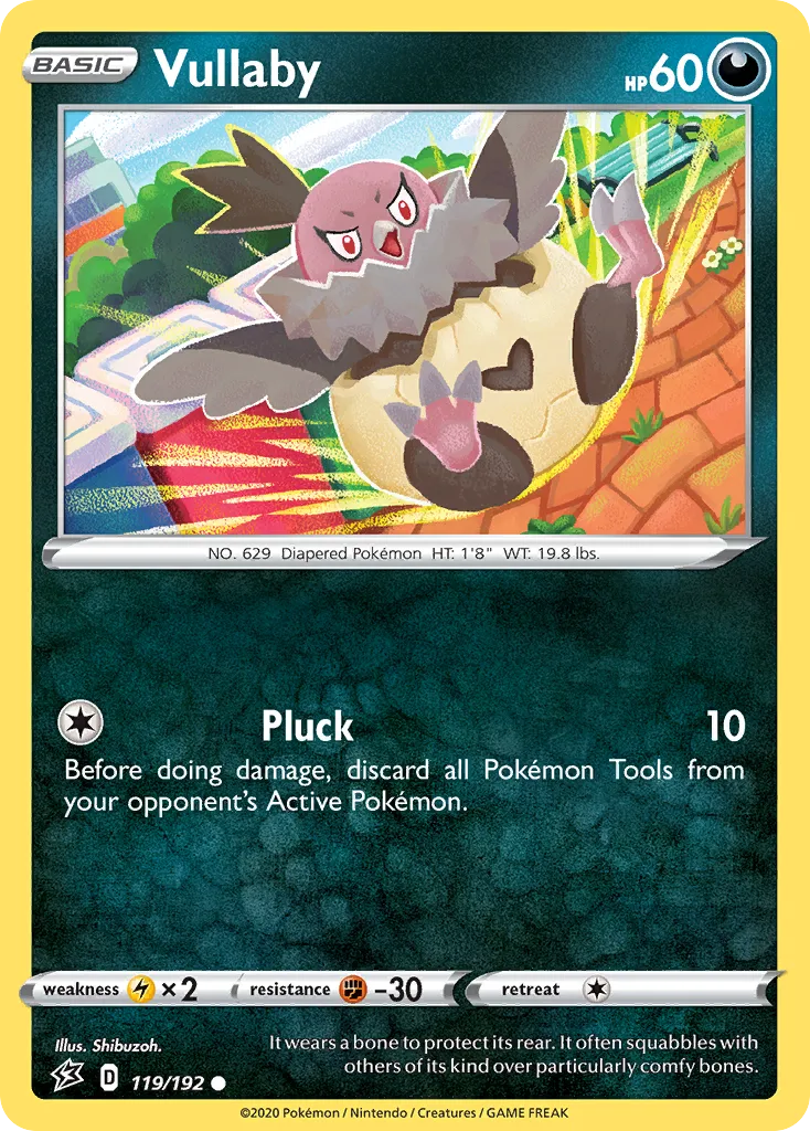 Vullaby — SWSH02: Rebel Clash — Pokemon