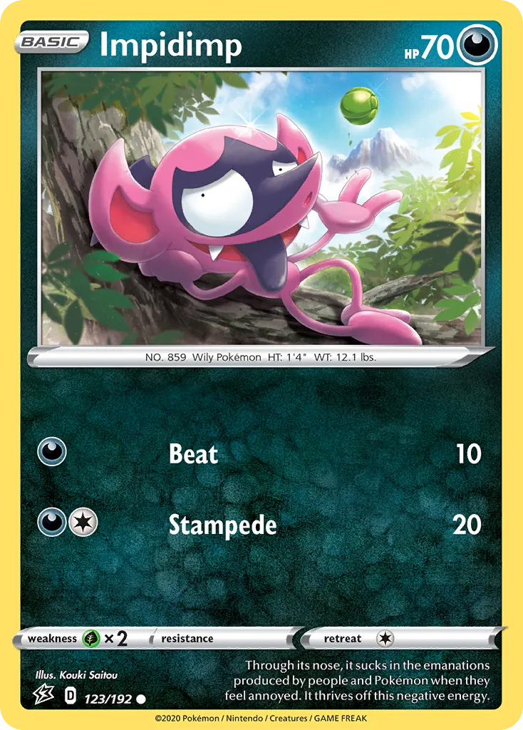 Impidimp — SWSH02: Rebel Clash — Pokémon