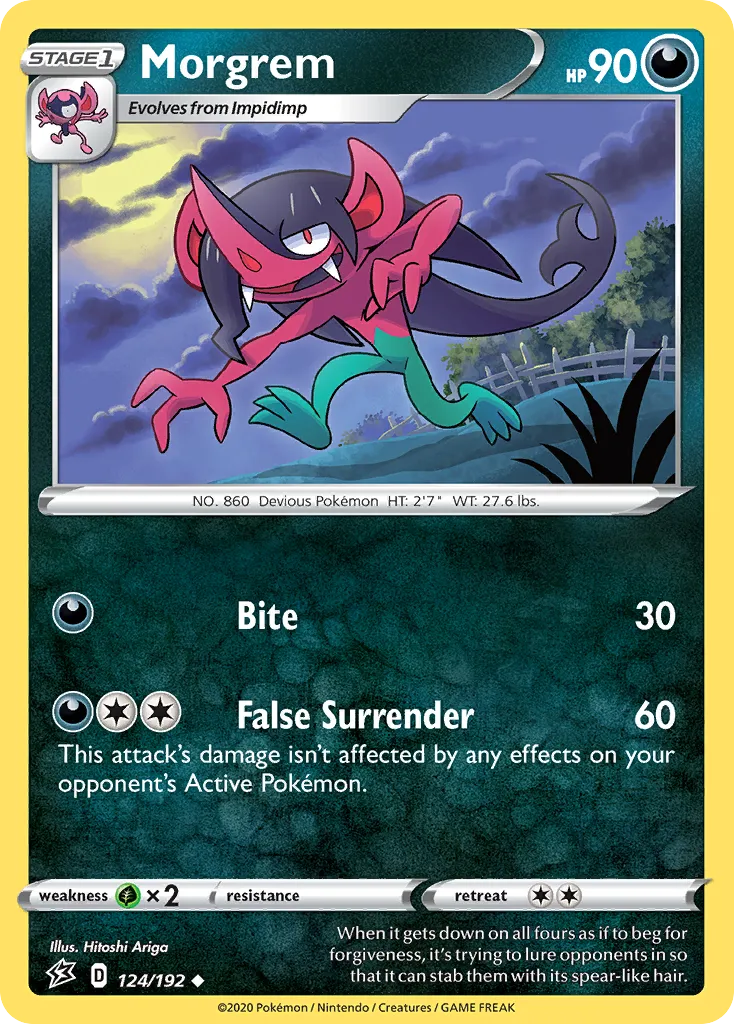 Morgrem — SWSH02: Rebel Clash — Pokémon