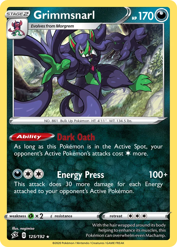 Grimmsnarl — SWSH02: Rebel Clash — Pokémon